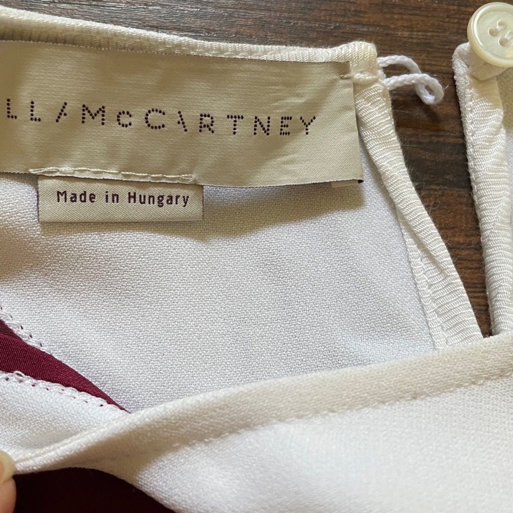 Stella McCartney chevron blouse - Picture 3 of 10